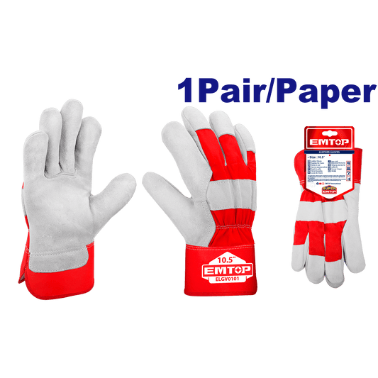 Guantes de cuero Emtop ELGV0101 - LA CASA DEL TELEFONO