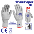 Guantes de seguridad resistente a cortes y abrasiones EMTOP EPGV0301
