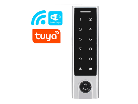Control de acceso por RFID, contraseña y por WIFI, posee teclado táctil, es waterproof y antivandálico, funciona como lector Wiegand y posee función de esclusa – Secukey H3-WIFI
