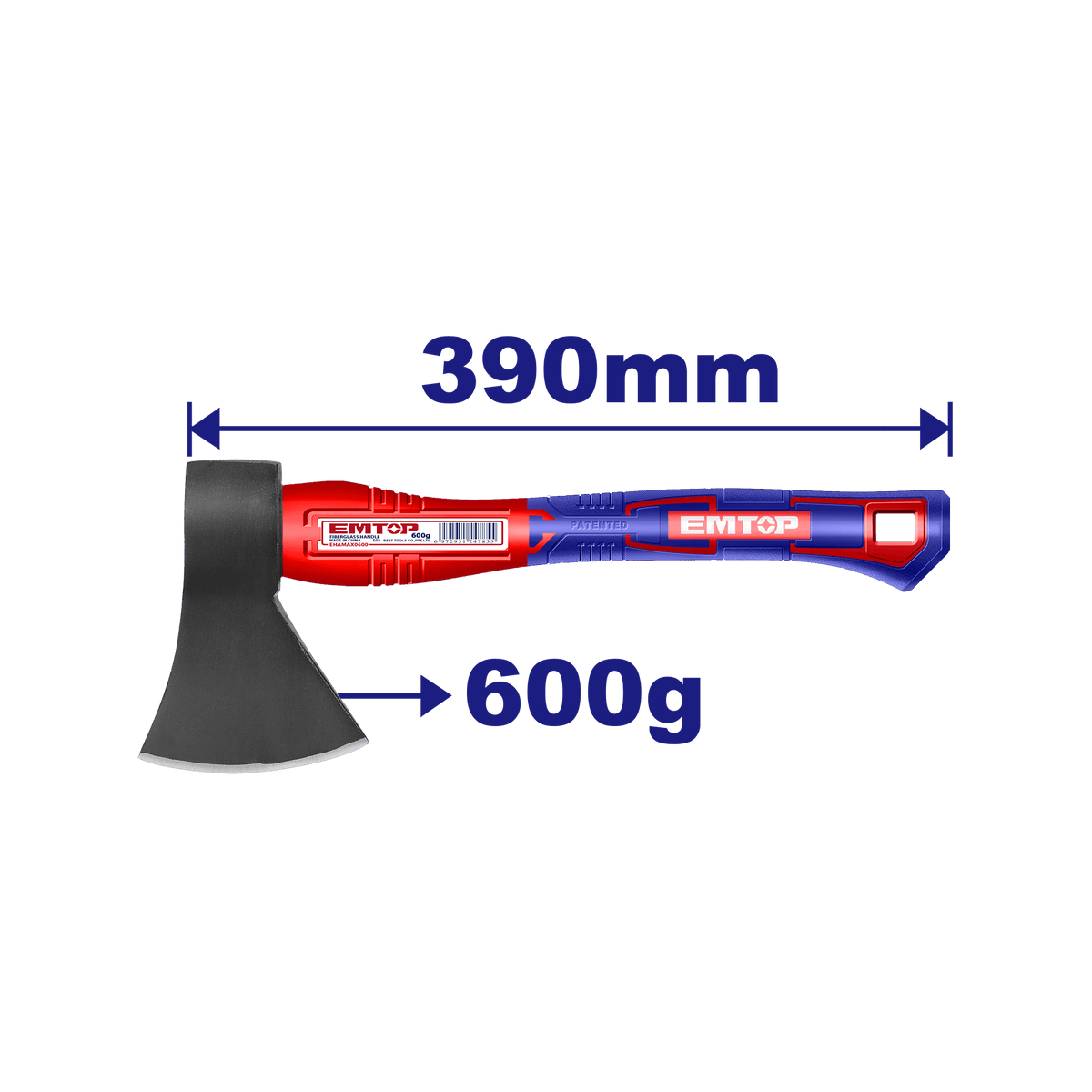 Hacha pequeña de 390mm - LA CASA DEL TELEFONO