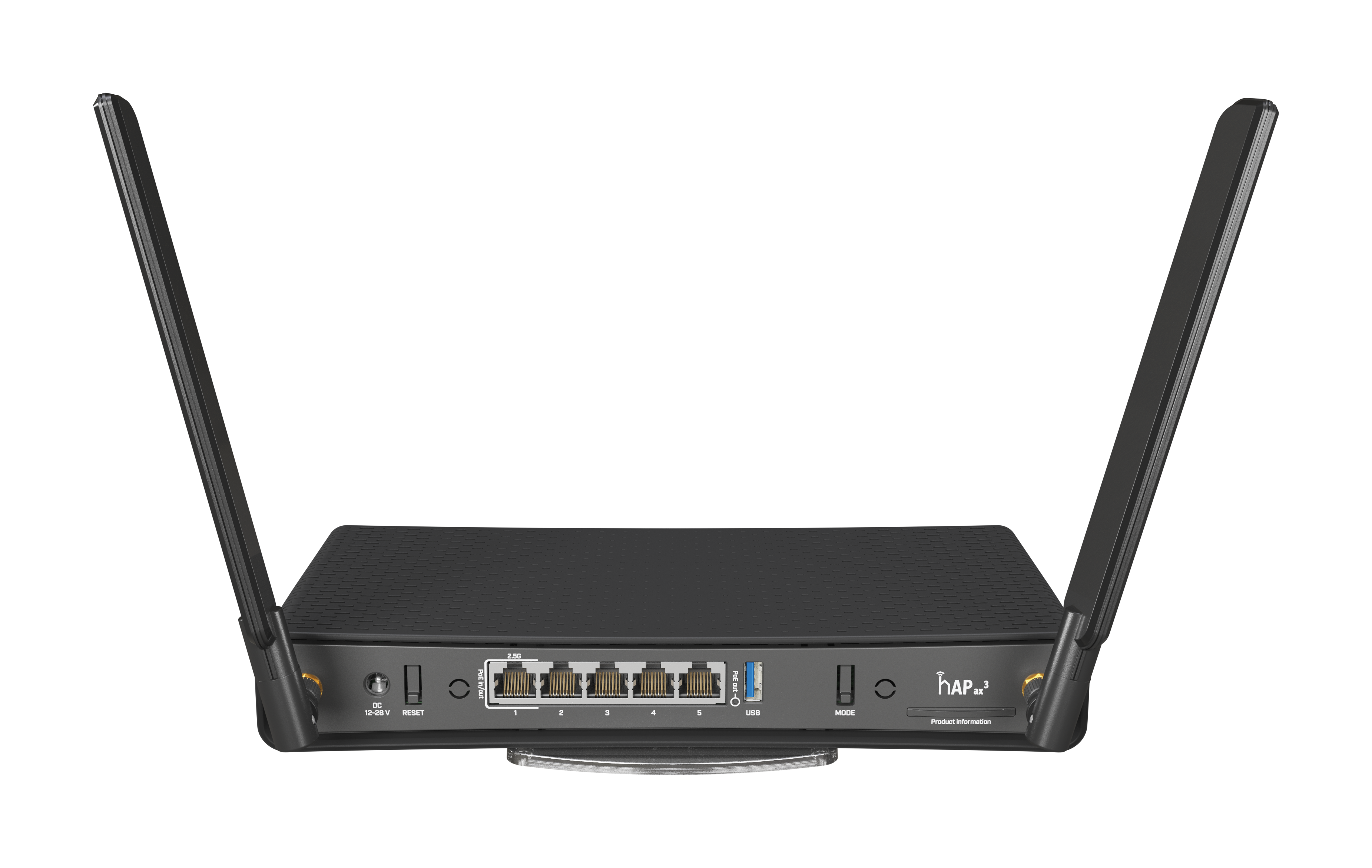 Router inalámbrico Wi-Fi 6 Mikrotik hAP ax3 – C53UiG+5HPaxD2HPaxD