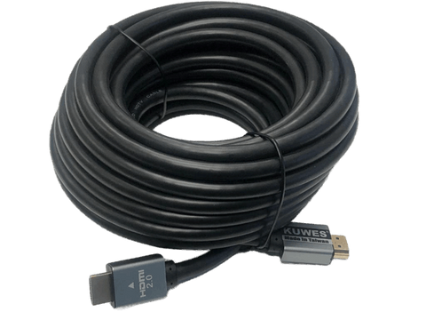 Cable HDMI 2.0 ultra HD 4K de 10 Metros de longitud - Kuwes HDMI-02A-2.0-10