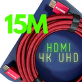 Cable HDMI ultra HD 4K de 15 Metros de longitud Kuwes HDMI-2.0-15M