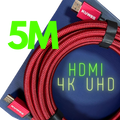Cable HDMI ultra HD 4K de 5 Metros de longitud Kuwes HDMI-2.0-5.0M
