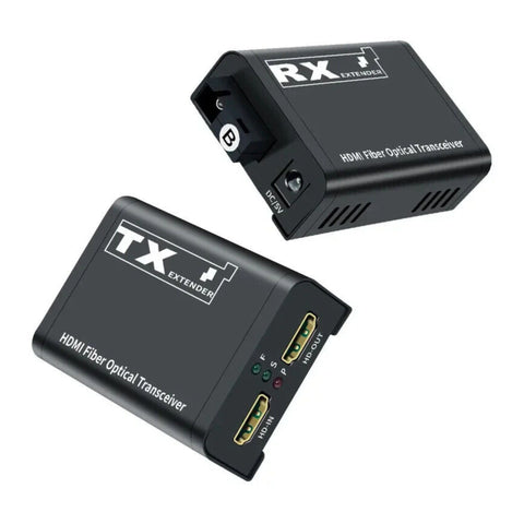 Extensor HDMI KVM sobre fibra óptica hasta 3 kilómetros