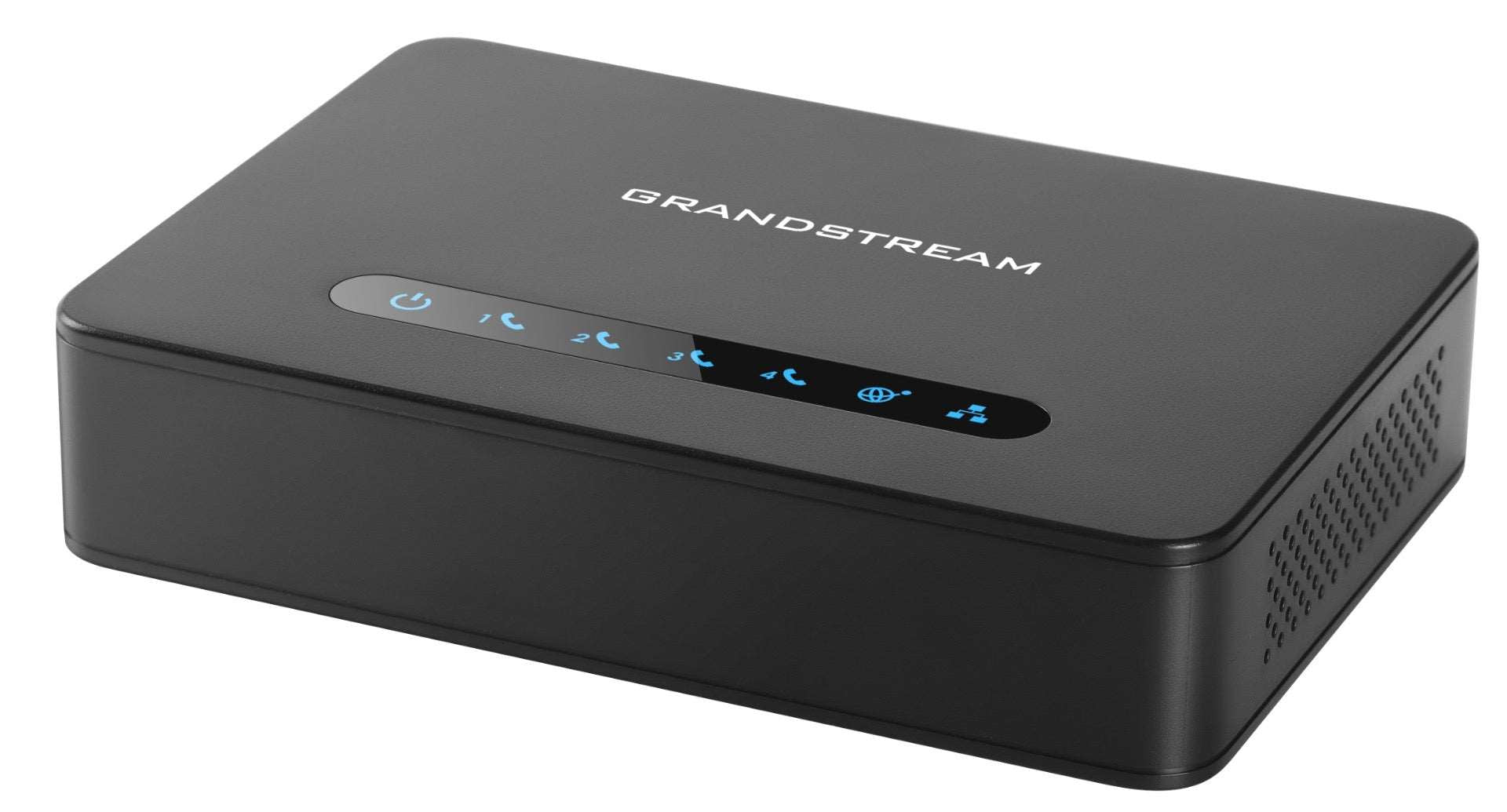 ATA Grandstream HT814 con 4 puertos FXS, 2 cuentas SIP y router NAT Gigabit