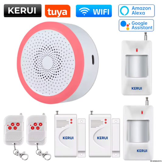 Hub de Alarma WiFi KERUI KR-W580 | lcdtcorp.com 