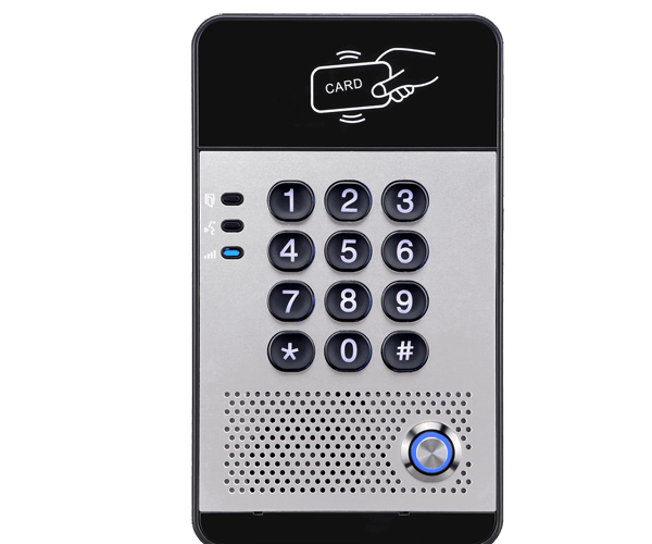 Audio portero IP, 2 cuentas SIP, PoE, Voz calidad en HD, módulo RFID - Fanvil i20S