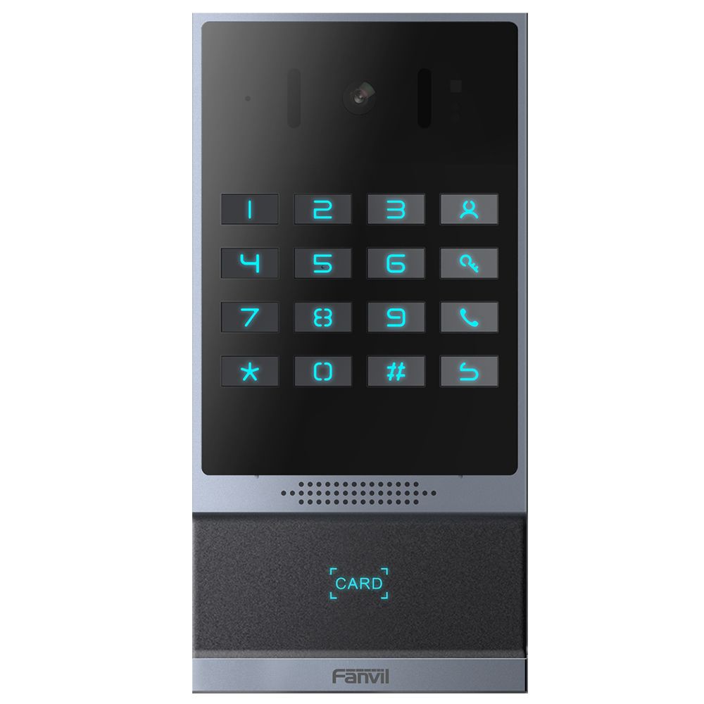 Video portero SIP Fanvil I64 con teclado, lector de acceso, POE, IP66