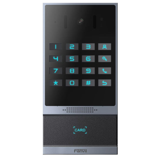Video portero SIP Fanvil I64 con teclado, lector de acceso, POE, IP66
