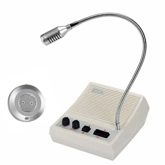 Intercom de ventanilla Meeyi MY-A05N crema para cajas y taquillas