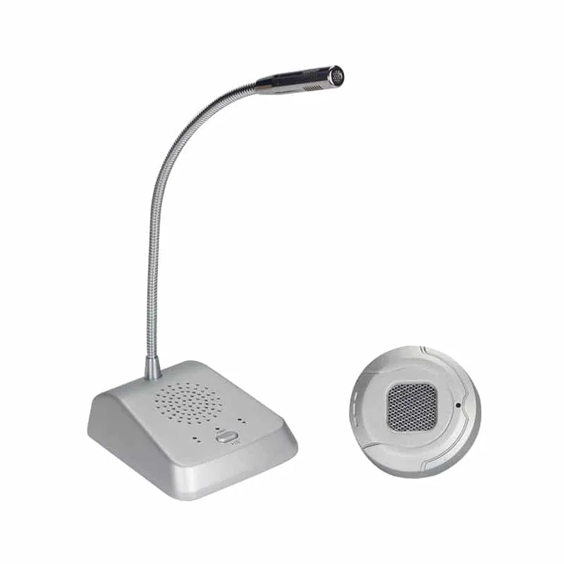 Intercom de ventanilla Meeyi MY-E360D para cajas y taquillas