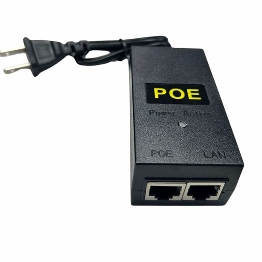 Inyector POE gigabit 48V 0.5A - LA CASA DEL TELEFONO