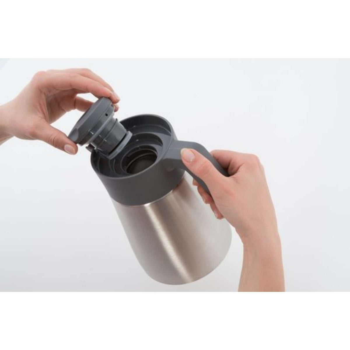 Jarra térmica de acero inoxidable 1L - LA CASA DEL TELEFONO