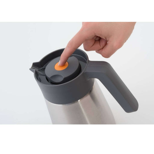 Jarra térmica de acero inoxidable 1L - LA CASA DEL TELEFONO