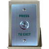 Botón de salida metálico iluminado tamaño 2x4 JS-S70W-L