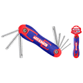 Juego de llaves torx de bolsillo