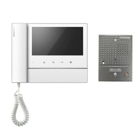 Kit de Videoportero Commax CDV-70N con Cámara y frente de calle DRC-4CGN2