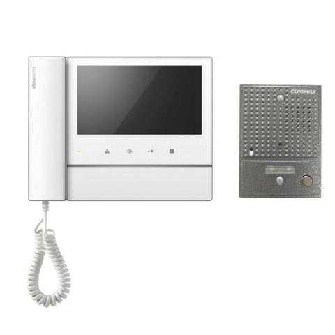 Kit de Videoportero Commax CDV-70N con Cámara y frente de calle DRC-4CGN2