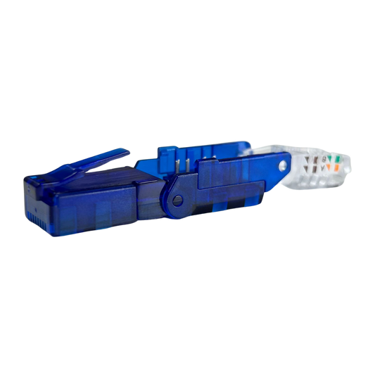 Conector RJ45 CAT6 UTP giratorio y montaje sin herramienta Kuwes KSNT-FPRC6-US