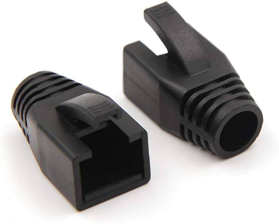 Bota para conector RJ45 CAT6A y CAT7 Kuwes KSNT-SR02-BK– LA CASA DEL ...