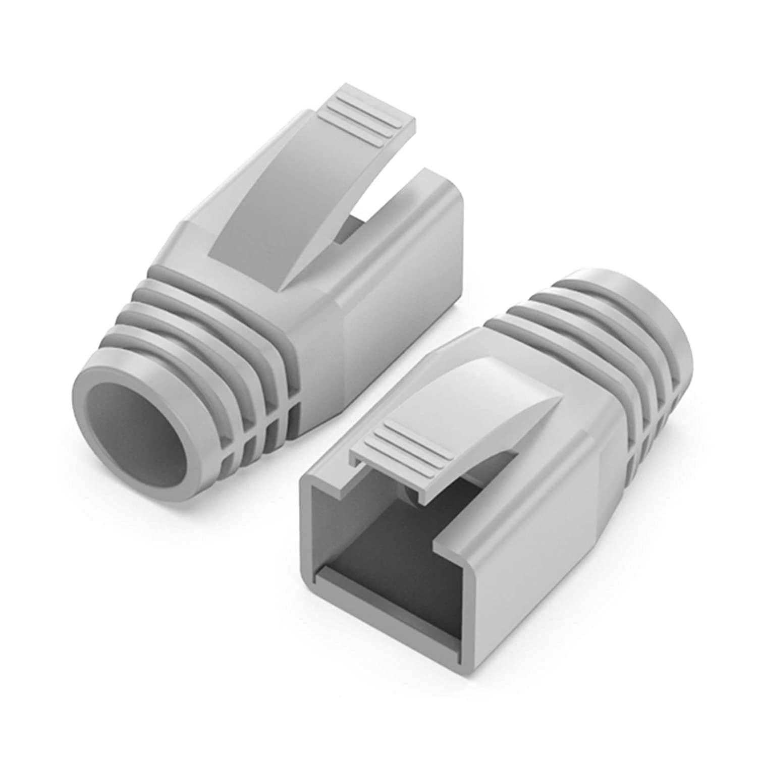 Bota para conector RJ45 CAT6A y CAT7 Kuwes KSNT-SR02-GY