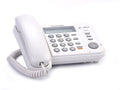 Teléfono Panasonic KX-TS580 con pantalla, altavoz y directorio telefónico