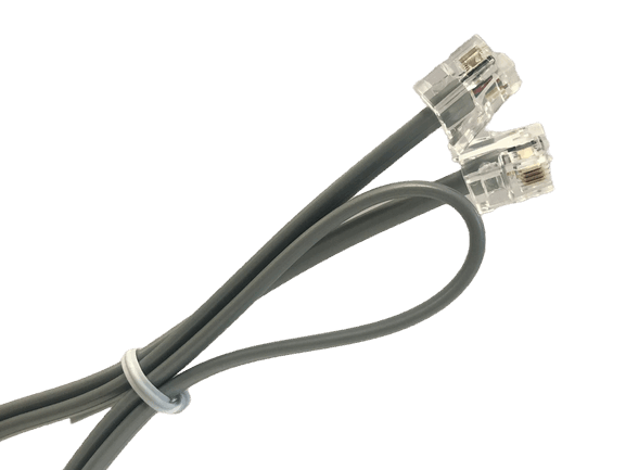 Cable telefónico de 0,5M de longitud – Kuwes KXUS051-.5S