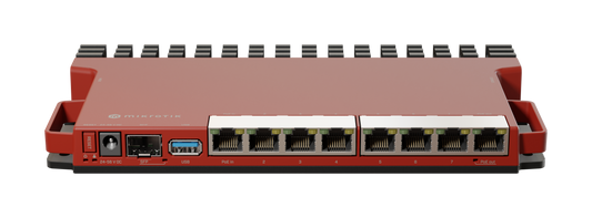Router Mikrotik L009UiGS-RM 2.5G SFP y 8 puertos Gigabit