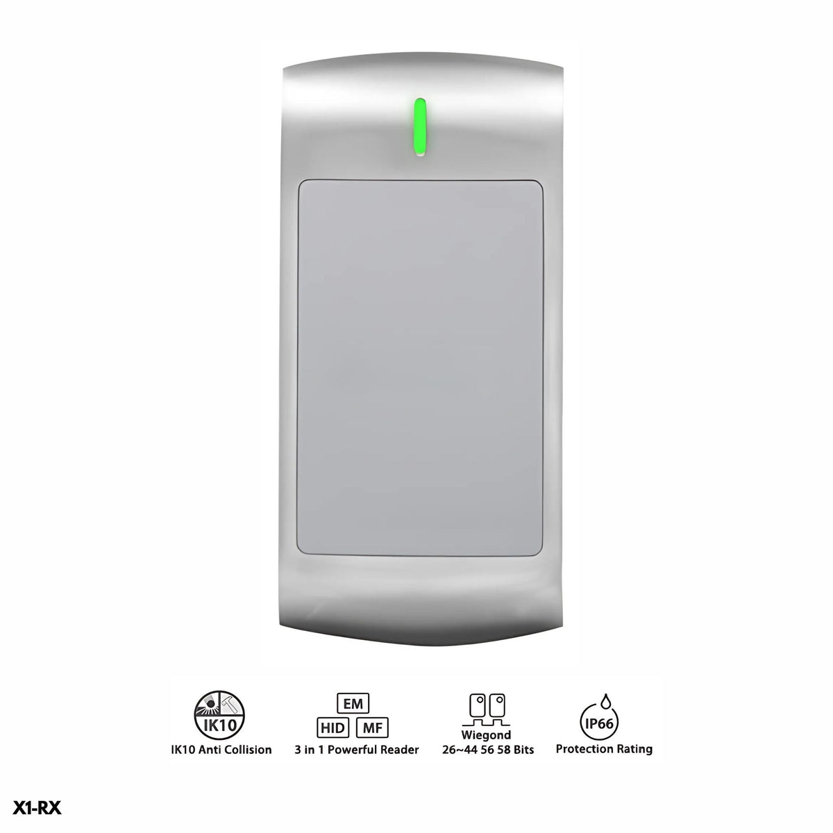 Lector Wiegand tarjetas EM, HID, Mifare – Secukey X1-RX - LA CASA DEL TELEFONO