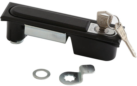 Cerradura con llave para puerta de gabinete de red