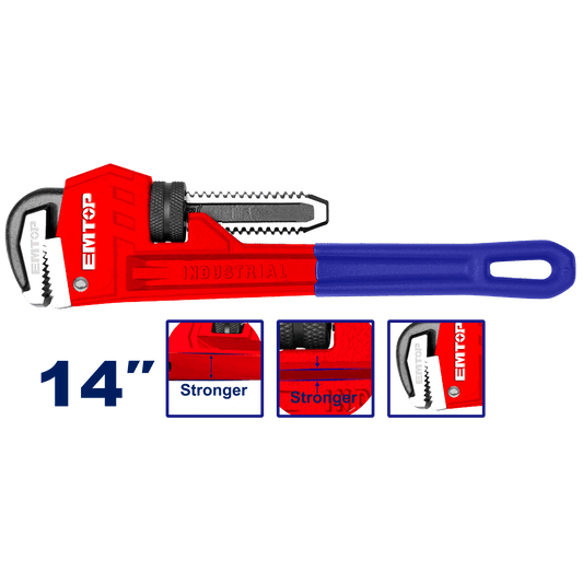 Llave de tubo de 14 pulgadas - LA CASA DEL TELEFONO