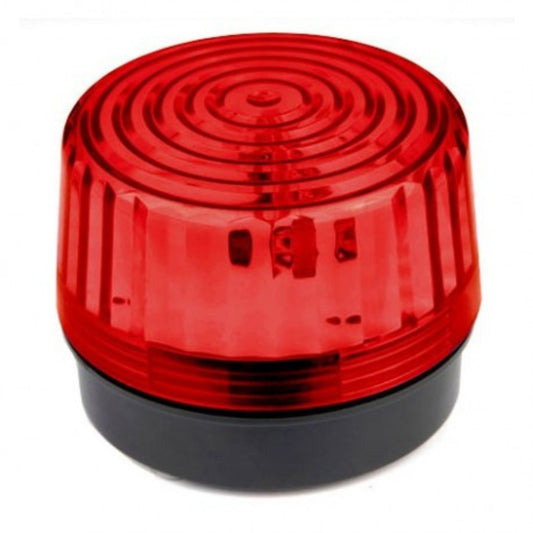 Luz estroboscópica roja 12vdc