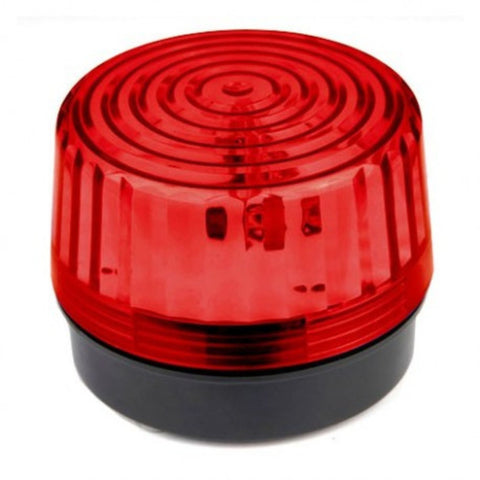 Luz estroboscópica roja 12vdc