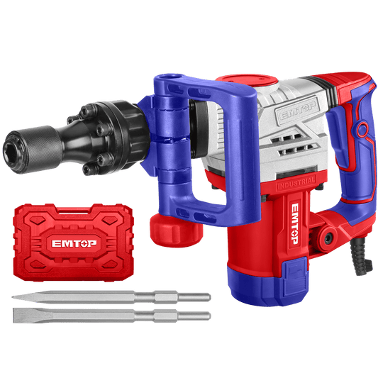 Martillo demoledor INDUSTRIAL SDS HEX de 1300W Emtop ULDBRH1301 - LA CASA DEL TELEFONO