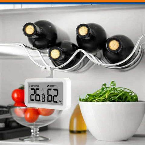 Medidor de temperatura y humedad digital para nevera Elitech TM-2 TH