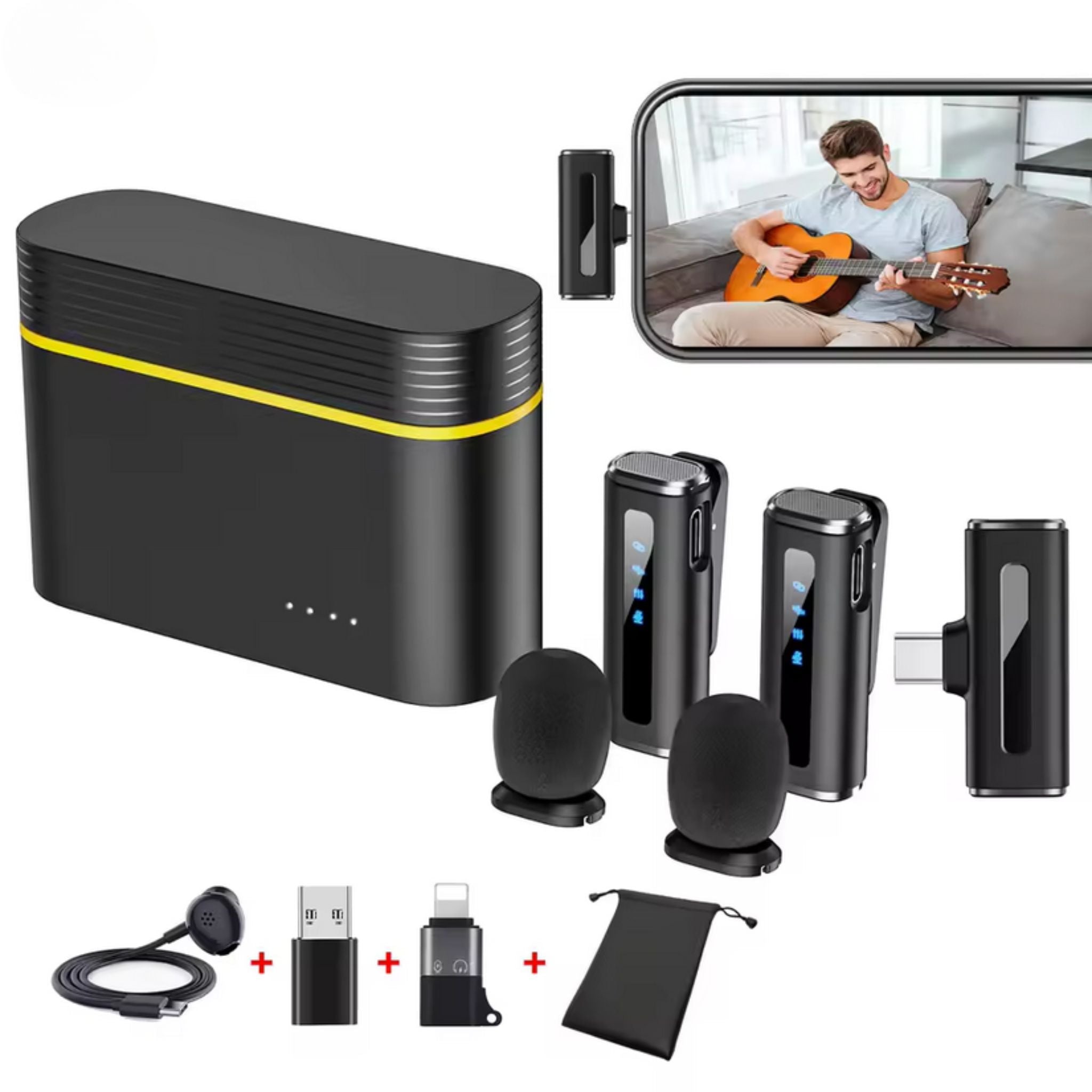 Micrófono inalámbrico para celular - LA CASA DEL TELEFONO