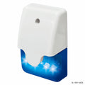 Mini sirena estroboscópica Enforcer SL-1312-SA/B – Lente azul