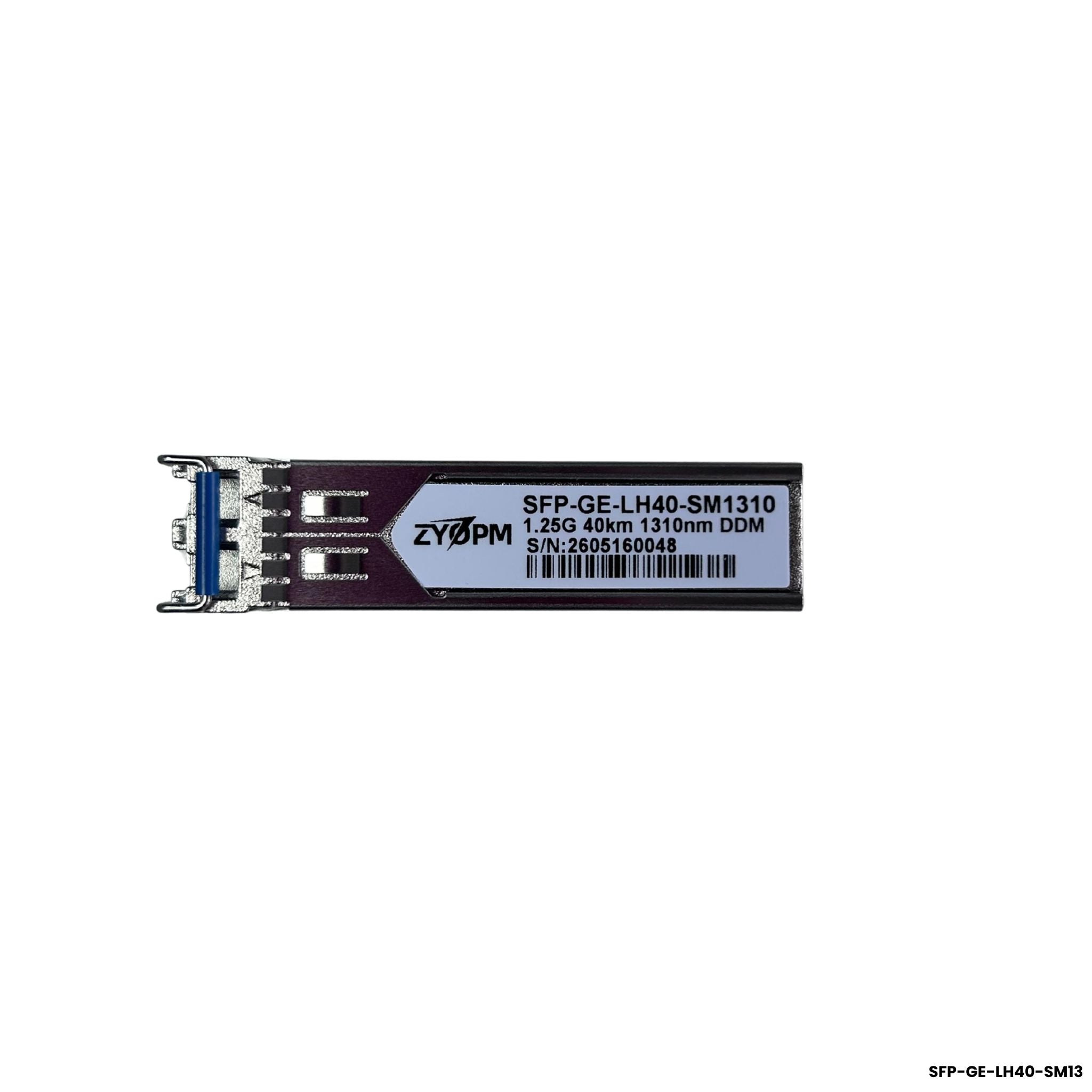Módulo SFP 1.25G 1310nm 40km DDM monomodo LC ZYOPM SFP-GE-LH40-SM1310
