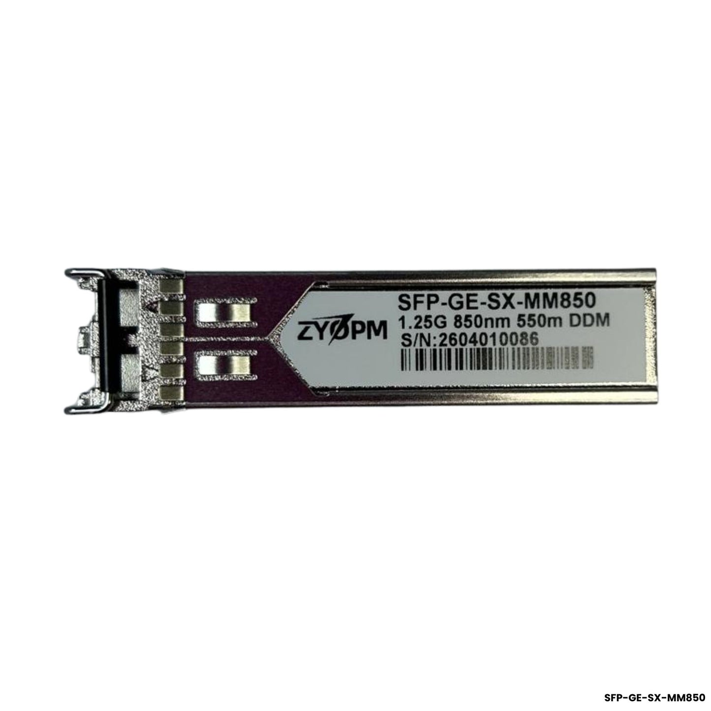Módulo SFP 1.25G 850nm 550m DDM multimodo LC ZYOPM SFP-GE-SX-MM850