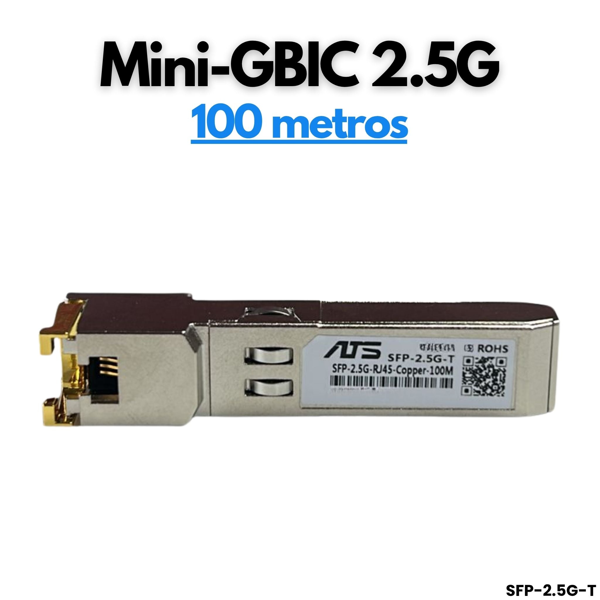 Modulo SFP RJ45 cobre 2.5G 100M 10GBase-T GBIC SFP-2.5G-T switch red Panama 
