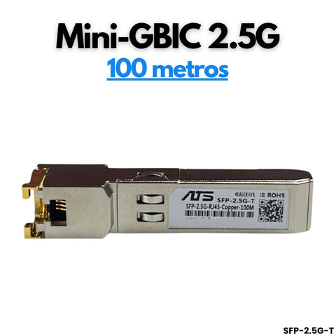 Modulo SFP RJ45 cobre 2.5G 100M 10GBase-T GBIC SFP-2.5G-T switch red Panama 