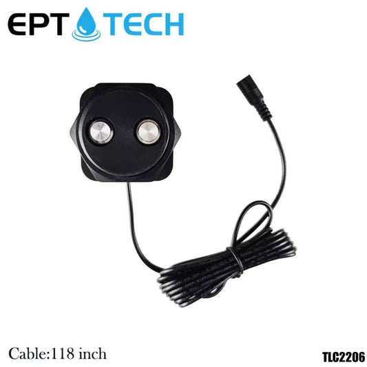 Monitor inteligente de nivel de tanque solar Wi-Fi Tuya con alertas móviles
