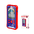 Multímetro digital SMART CAT.III 1000V, TRUE RMS, pantalla LCD y estuche