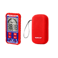 Multímetro digital SMART CAT.III 600V, TRUE RMS, compacto, pantalla LCD y estuche  – EMTOP EDMR160013