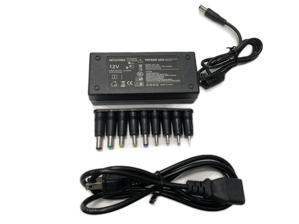 Adaptador de corriente variable de 12Vdc 5A – Miyako MV-1205