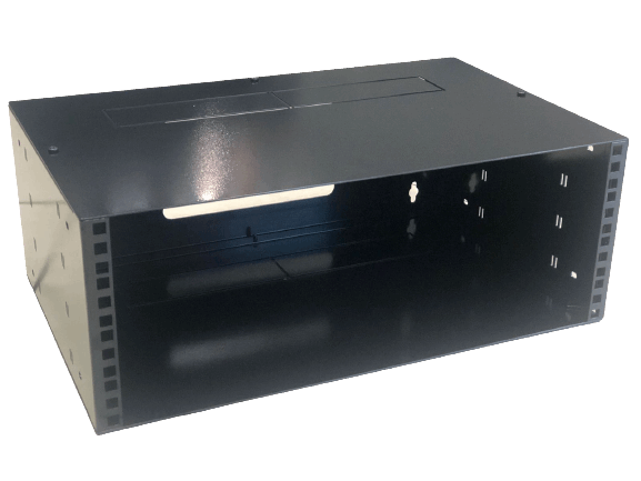 Bracket de pared, capacidad de 4U y 12” de profundidad - LCDT NCBWS-4-12U