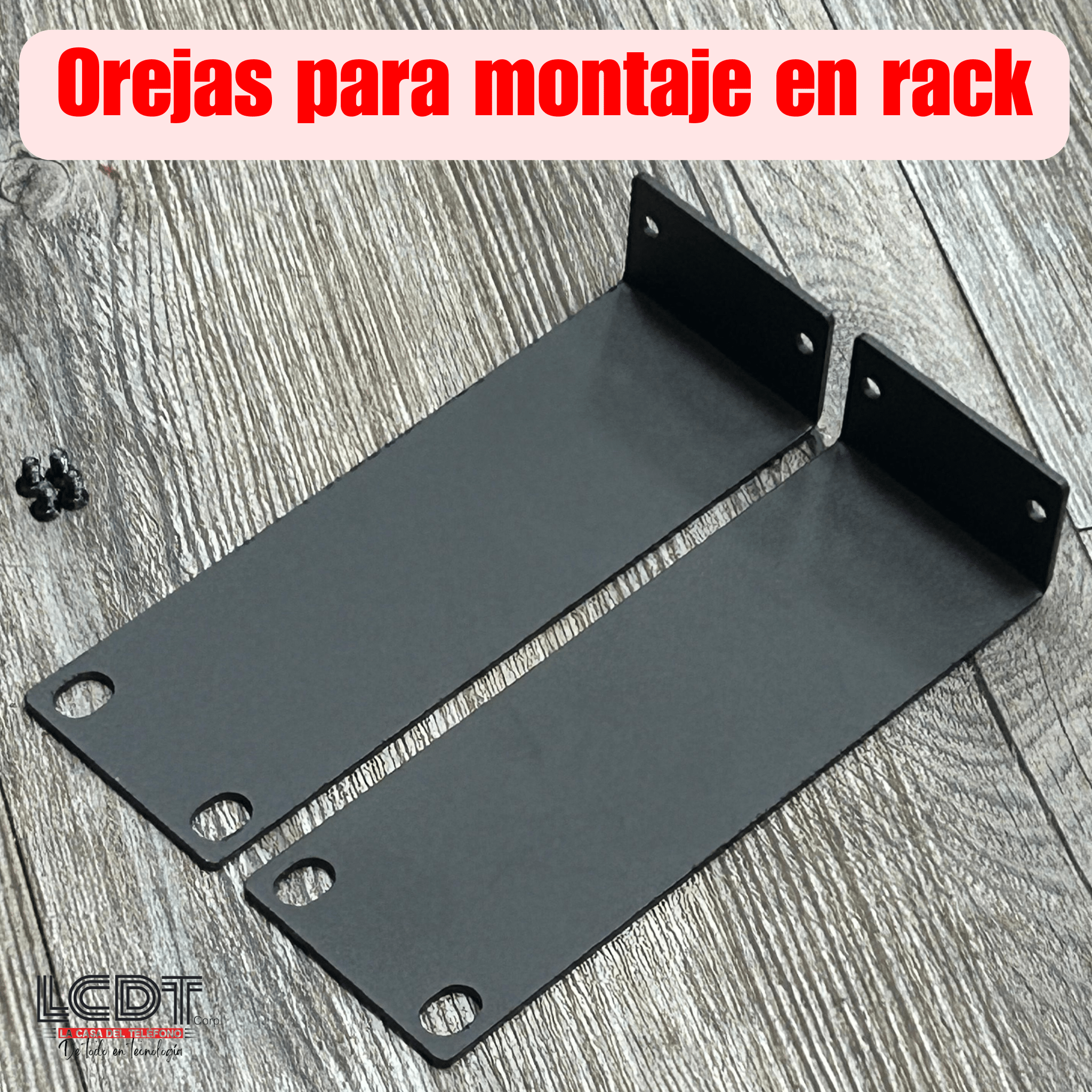 Orejas para montaje en rack - LA CASA DEL TELEFONO