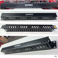Organizador Horizontal de Cables 1U Plástico para Rack Kuwes 060