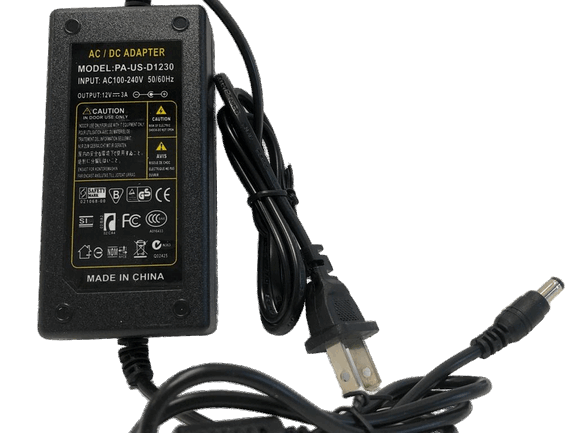 Adaptador 12Vdc 3A – PA-US-D1230